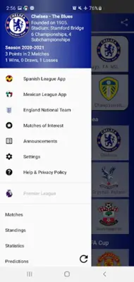 English Football android App screenshot 5